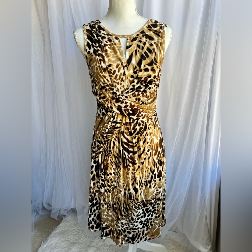 ⭐️NEW WITH TAG⭐️ SPENSE | Animal Prints Dress | Size M